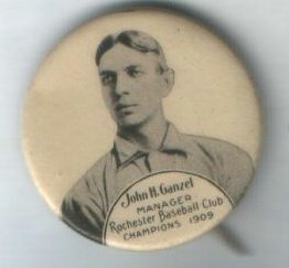 1909 Rochester Int'l League Champions Pin Ganzel.jpg